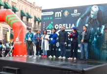 Yankel Benítez da banderazo al “Morelia Bike Marathon 2025”